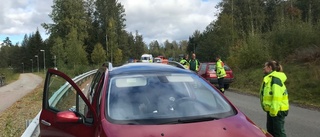 Änglavakt när två bilar kolliderade på Bievägen