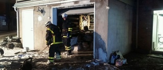 Garagebrand i Sparreholm