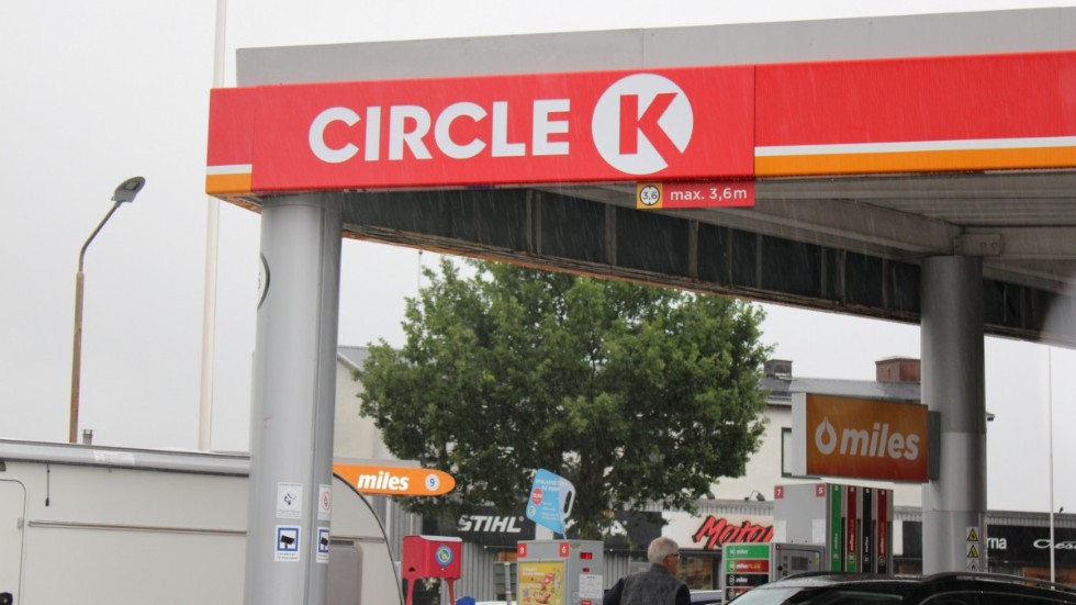 Tankstationen Circle K i Vimmerby är fortfarande i bruk. 