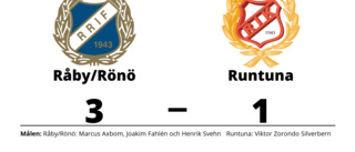 Råby/Rönö slog Runtuna på hemmaplan