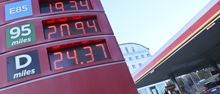 Tio kronor billigare bensin – årets julklapp?
