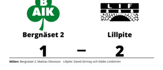 David Girmay och Eddie Lindström fixade Lillpites vändning