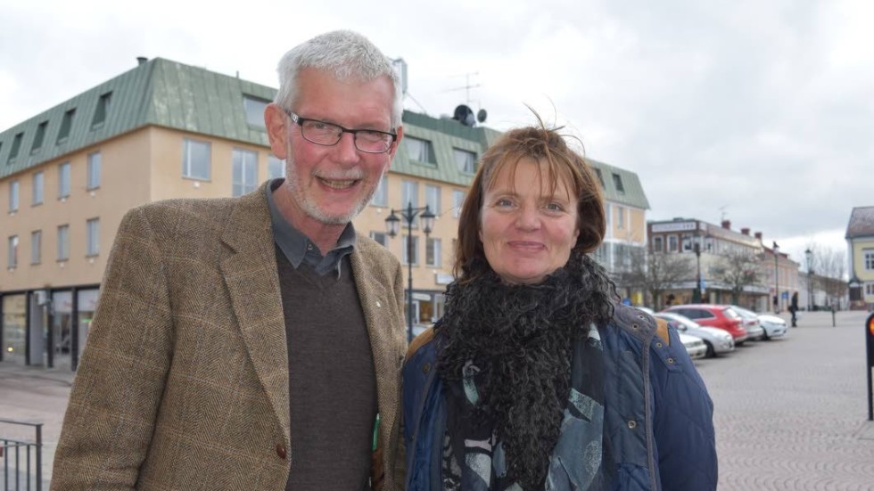 Riksdagsman Anders Åkesson och kommunalråd Ingela Nilsson Nachtweij.