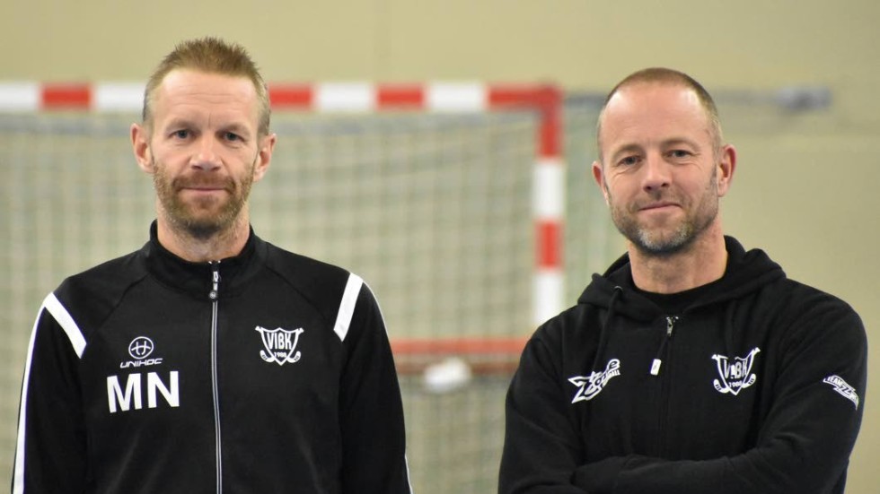 Micael Nilsson och Tony Fridh jagar första segern som nyblivet tränarpar i Vimmerby.