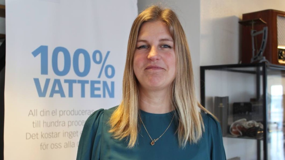 Emma Jonsson är VA-chef på Vimmerby Energi & Miljö AB.