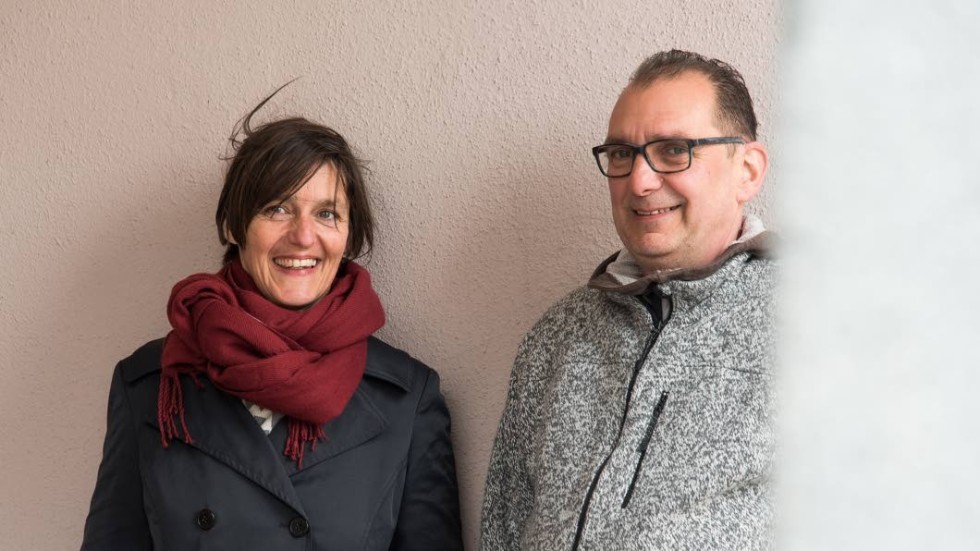 Cécile Dambach och Frank Hinzmann Dambach, Lofta Caffè, är glada över att ha blivit tilldelade årets kulturpris.