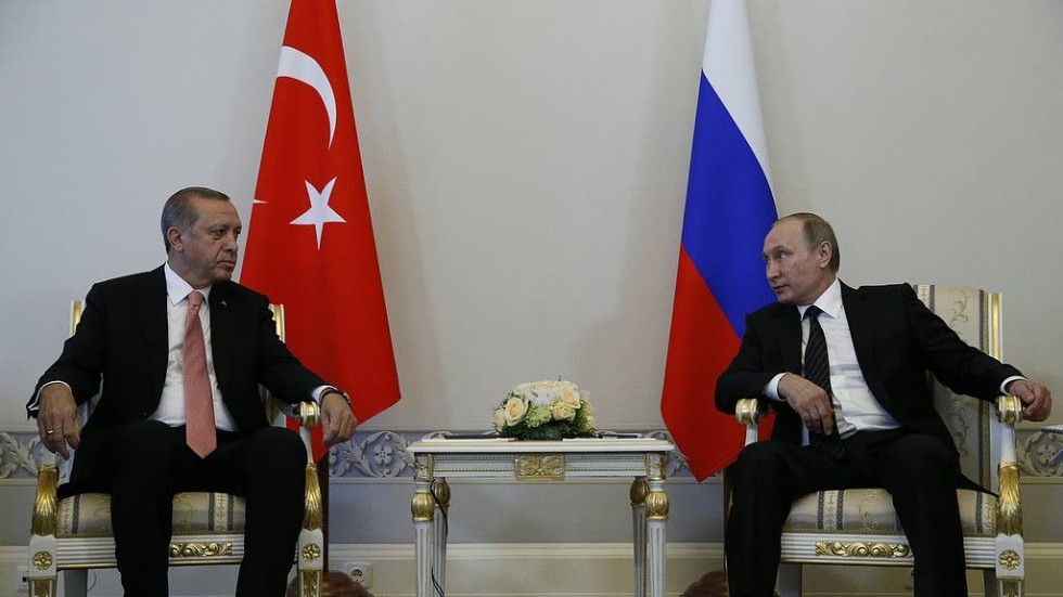 Kompisar igen. Turkiets Erdogan och Rysslands Putin.