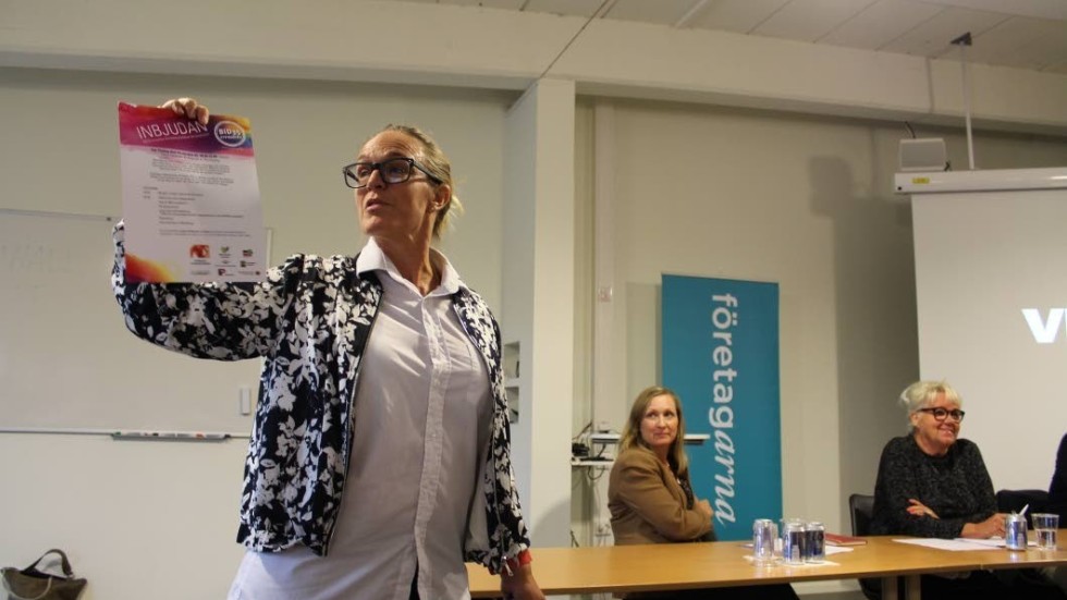 Frida Boklund, regionchef för Företagarna i Östergötland (och Jönköpings län) är bokads om moderator för torsdagens debatt. Hon har lett debatter i Åtvidaberg tidgare.