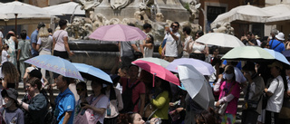 Värmevarningar i 16 italienska städer