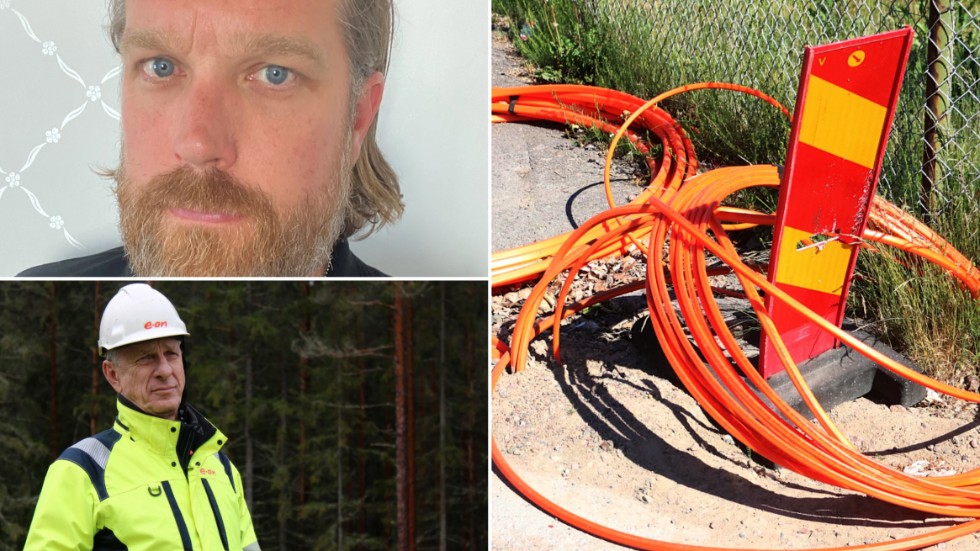 Efter 15 avgrävda kablar på en månad har Björn Persson och Christer Björk på Eon tappat tålamodet och nu blir det en fråga för polis och andra myndigheter.