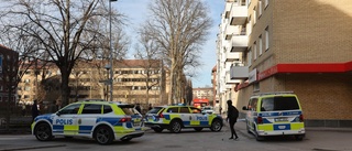 Stort polispådrag i centrala Uppsala på torsdagskvällen