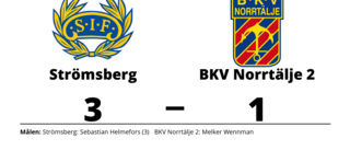 Strömsberg klart bättre än BKV Norrtälje 2 på Länsförsäkringar Arena