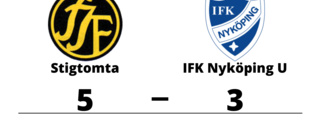 Stigtomta tog hem segern mot IFK Nyköping U på hemmaplan