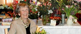 101-årig blomsterflicka