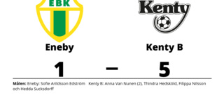Kenty B vann efter Anna Van Nunens dubbel