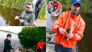 Streetfiske i centrala Luleå – tävlingen lockade unga deltagare