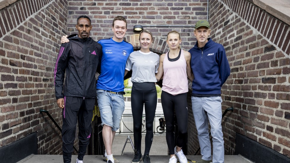 Samuel Tsegay, Archie Casteel, Carolina Wikström, Hanna Lindholm och David Nilsson är alla på jakt efter SM-medaljer i lördagens mara.