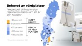 "Alarmerande" brist på vårdplatser