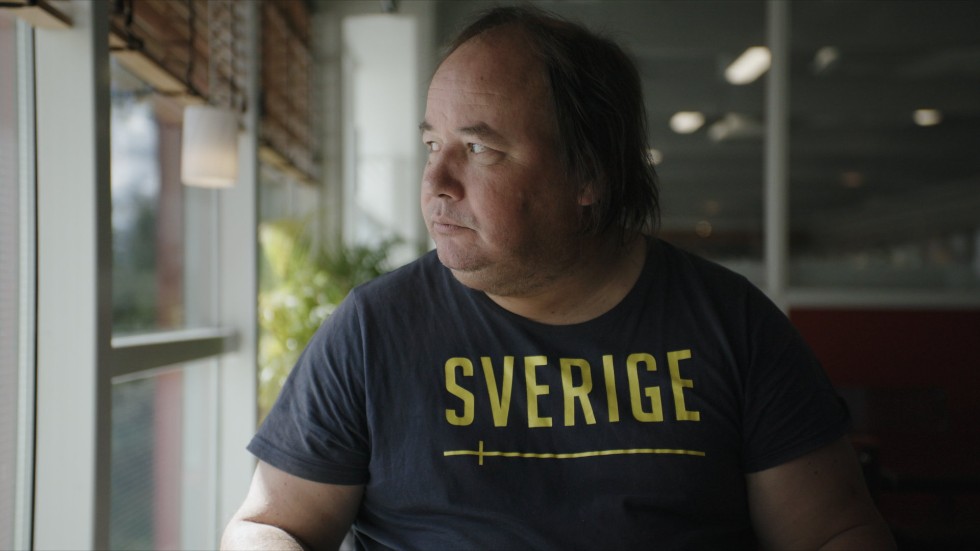 Gert van der Graaf berättar om sin kärlek till Agnetha Fältskog och Sverige i dokumentären "Take a chance". Pressbild.