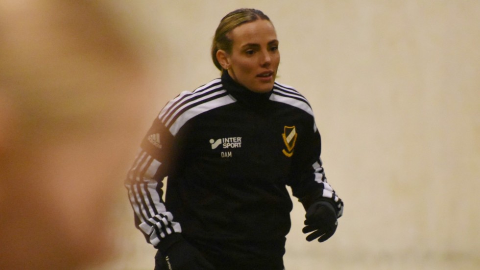 Hanna Hellström gjorde tre mål för RIF.
