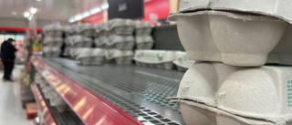 Why there are fewer eggs on shelves than usual in Skellefteå