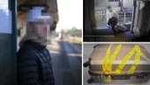 Här fångas Max på bild under smuggelresan: "Behövde nåt att göra"