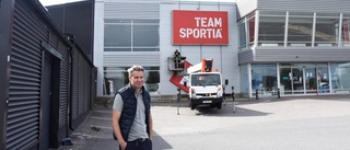 De är på ingång i Team sportia-fastigheten