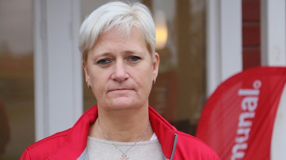 "Arbetsmiljön är en katastrof just nu", säger Jeanette Persson, ordförande i Kommunals lokala sektion.