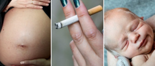 Allt färre gravida röker • Så många gravida röker i Skellefteå • Fostret utsätts för skadliga ämnen