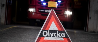 Olycka på E 20 orsakade trafikstopp