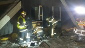 Villa i Jävre rökfylld efter brand