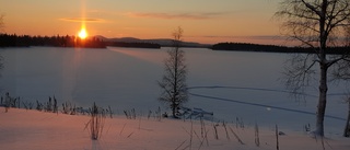 Läsarbilden: Soluppgång över Gustavstorp