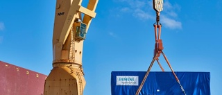Lång och tuff färd för Siemensturbiner