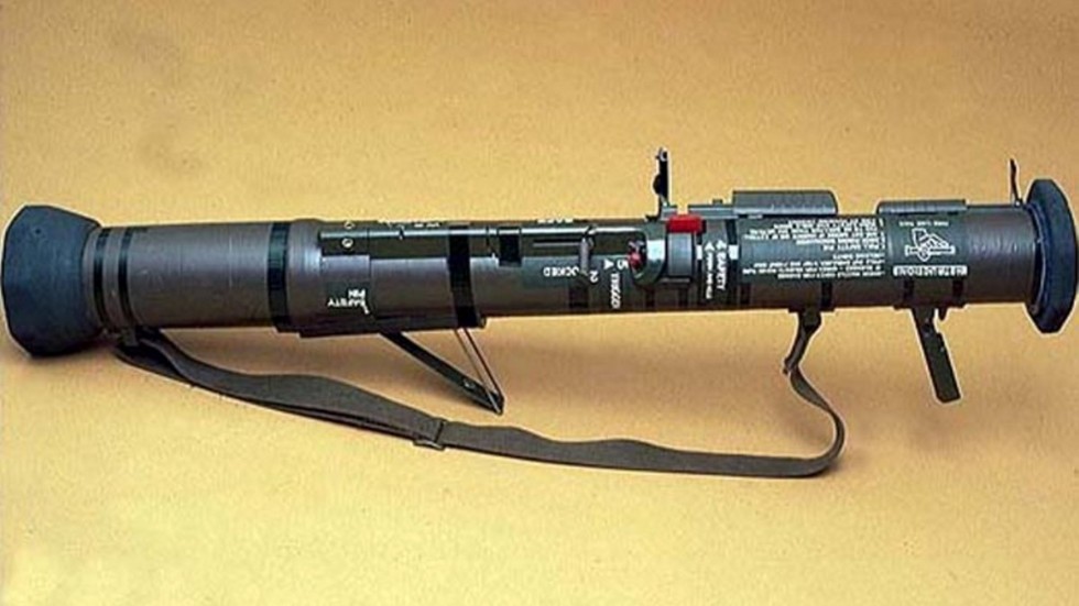 STOCKHOLM 011120 - 
Pansarskottet AT4, den modell som skickas till Ukraina. Vapnet tillverkas av Saab Dynamics, men även på licens i USA.