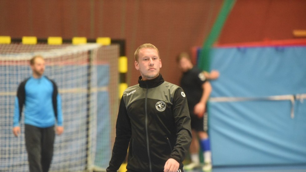 Andreas Sundqvist tränare för Hultsfred handboll ser fram emot en ny säsong med laget.