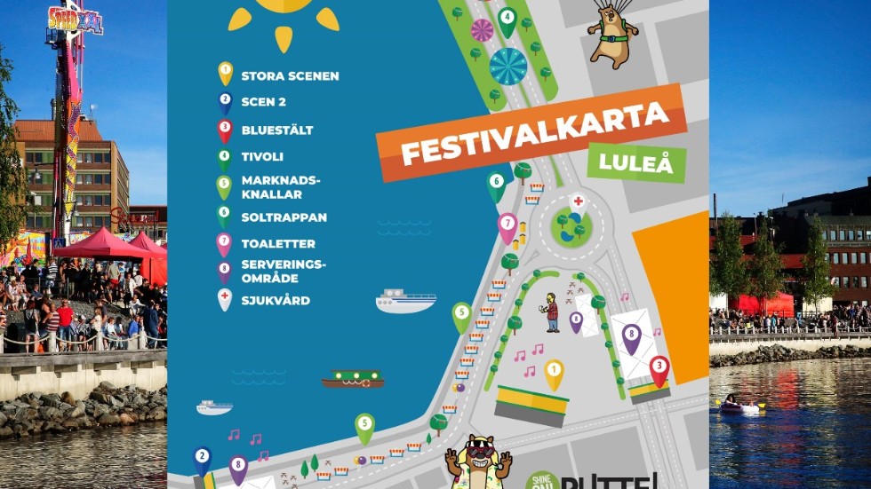 Hamnfestivalen är tillbaka – så blir sommarens kalas i Luleå ✓ Datumen ✓  Scenerna ✓ Planerna