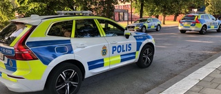 Polisen sökte aggressiv man vid Motala station