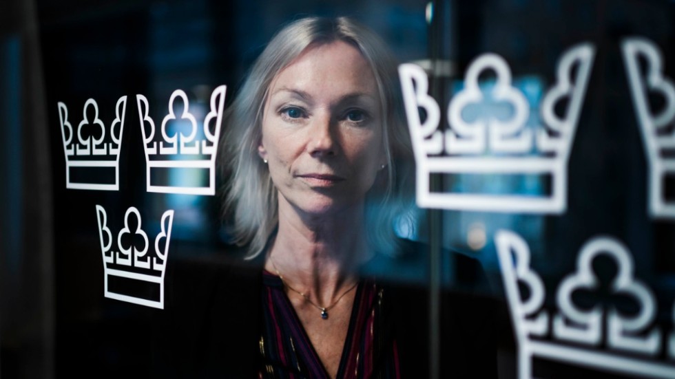 Karolina Ekholm, tidigare professor i nationalekonomi och före detta vice riksbankschef, är chef för Riksgälden. Arkivbild.