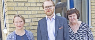 Liberalernas toppkandidat på skolbesök i Vingåker