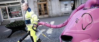Inga rosa elefanter på Eskilstunas gator