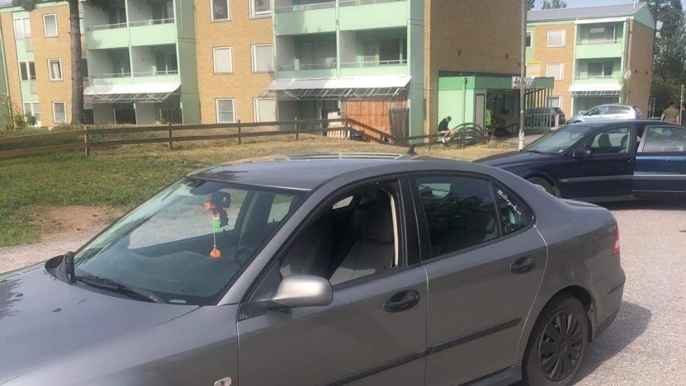 Den stulna bilen återfanns i Stålhagen i Hultsfred.