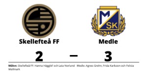 Fjärde raka för Medle efter seger mot Skellefteå FF