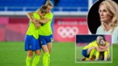 Hanna Marklund bedrövad efter guldmissen – lider med laget • Kommenterar Sveriges svaga straffar: "Väldigt dåliga straffar..."