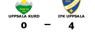 Segerraden förlängd för IFK Uppsala - besegrade Uppsala Kurd