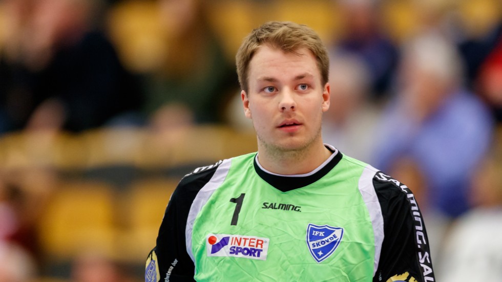 IFK Skövdes målvakt Håvard Åsheim. Arkivbild.