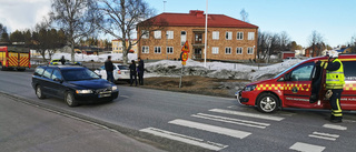 Moped och personbil kolliderade i korsning i Bureå: ”Kört ihop på något sätt”
