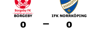 Mållöst för Borgeby och IFK Norrköping