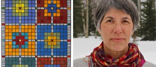 Gudrun Söderholm gör mosaik av tornedalska vävmönster "Jag vill lyfta kvinnornas kulturella arv"