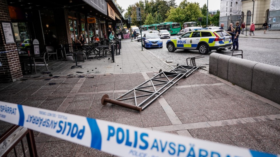 Nu ställs tre personer inför rätta efter de våldsamma bråken i Lund den 6 september. Arkivbild.