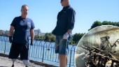 Keijo och Benny fiskar skrot i Eskilstunas vatten: "En stor grej"